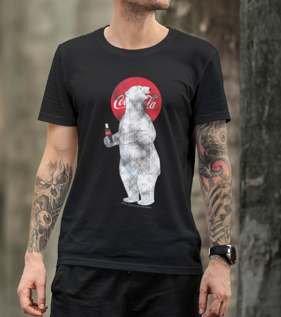 Coca Cola Company Polar Bear Christmas T-Shirt