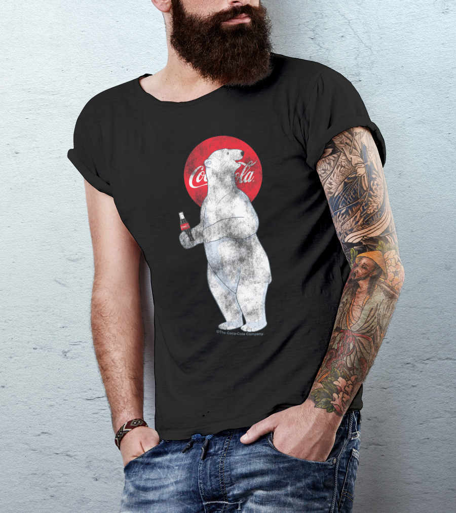 Coca Cola Company Polar Bear Christmas T-Shirt