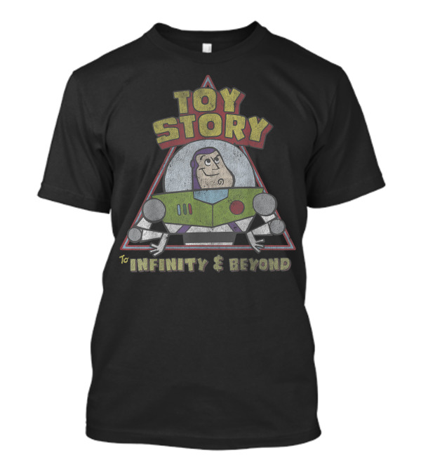 Toy Story Buzz Lightyear To Infinity And Beyond Doodle T-Shirt