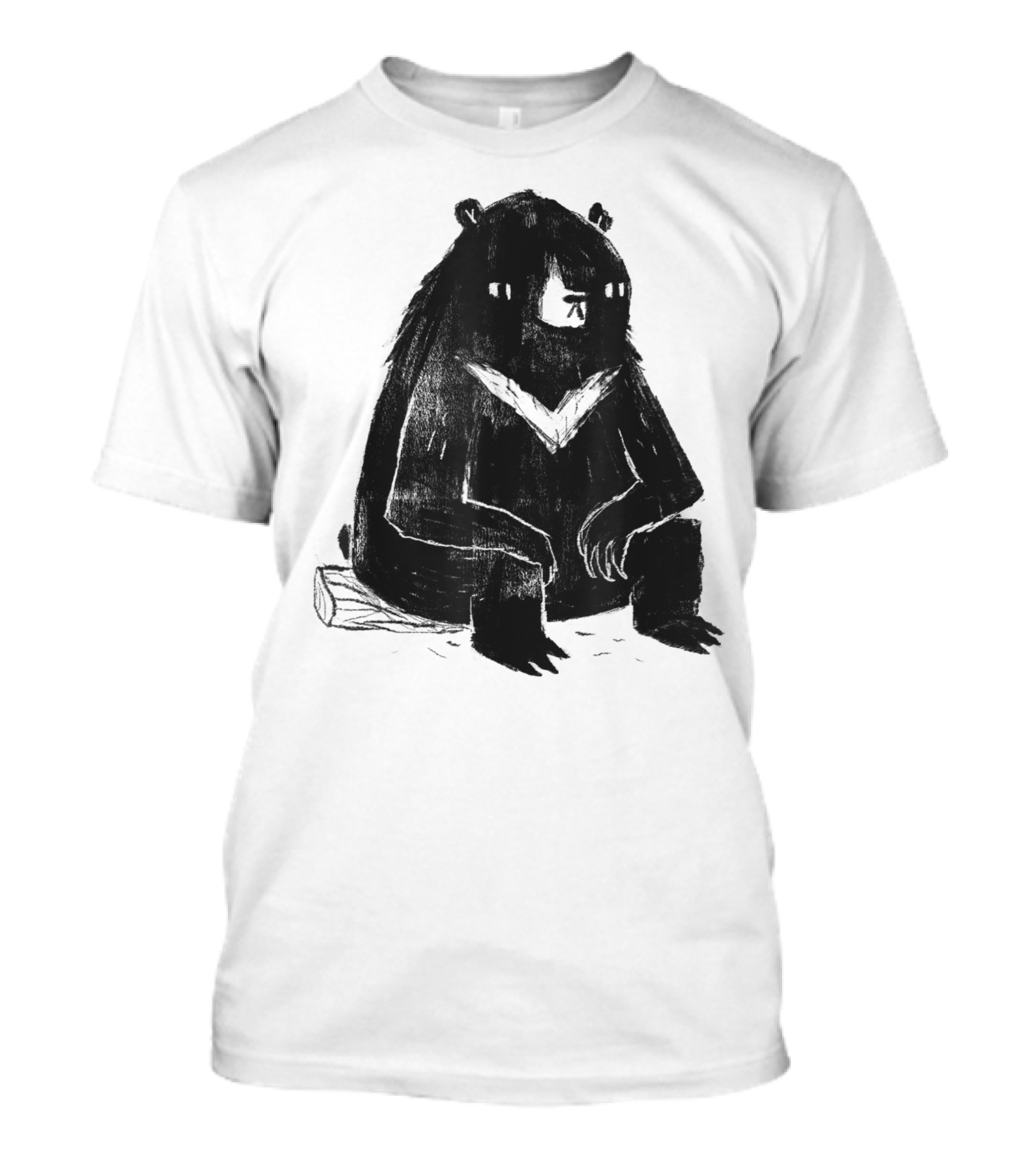 Existential Black Bear Moon Bear Sun Bear T-Shirt