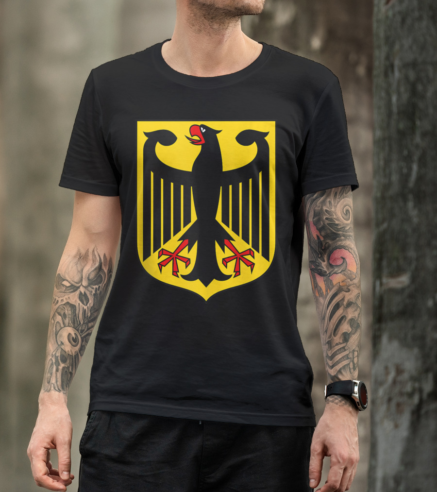 Bundesadler German Eagle Deutsch Coat Of Arms T-Shirt
