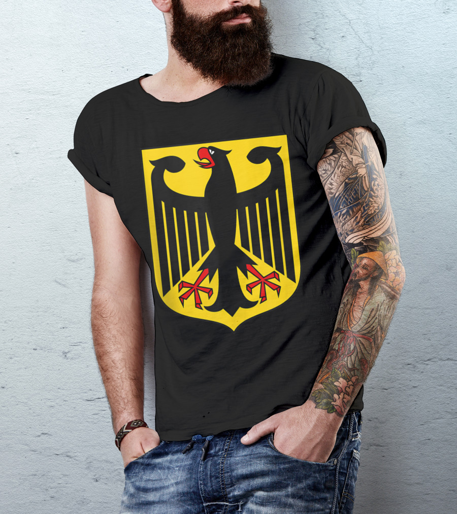 Bundesadler German Eagle Deutsch Coat Of Arms T-Shirt