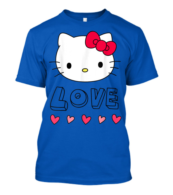 Hello Kitty Love With Hearts Valentines T-Shirt