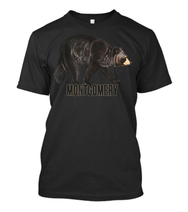 Montgomery Vermont Black Bear Wildlife T-Shirt