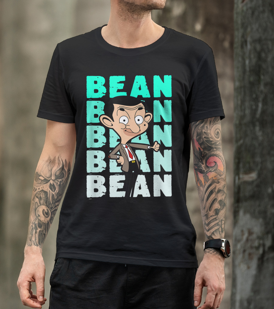 Mr Bean Bean Bean Bean Character With Thumbs Up T-Shirt