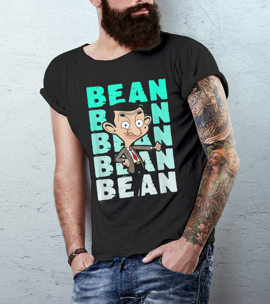 Mr Bean Bean Bean Bean Character With Thumbs Up T-Shirt