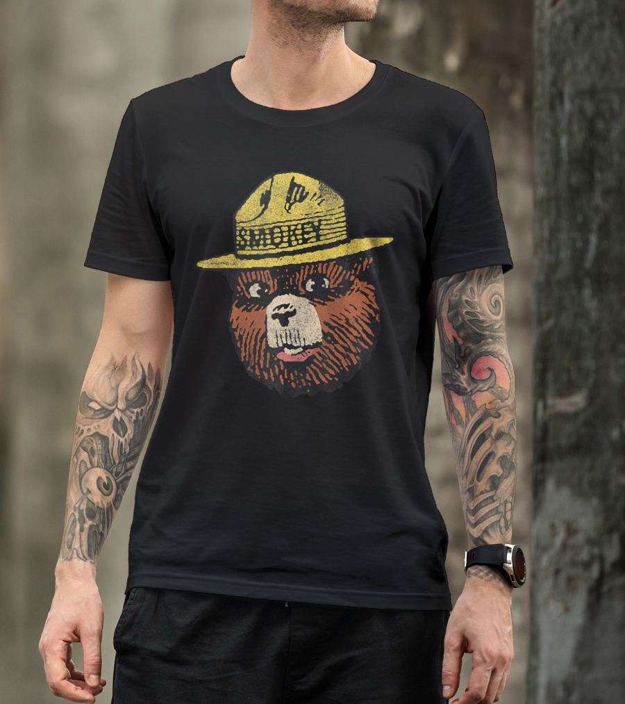 Smokey Bear Classic Vintage Smokey Head T-Shirt
