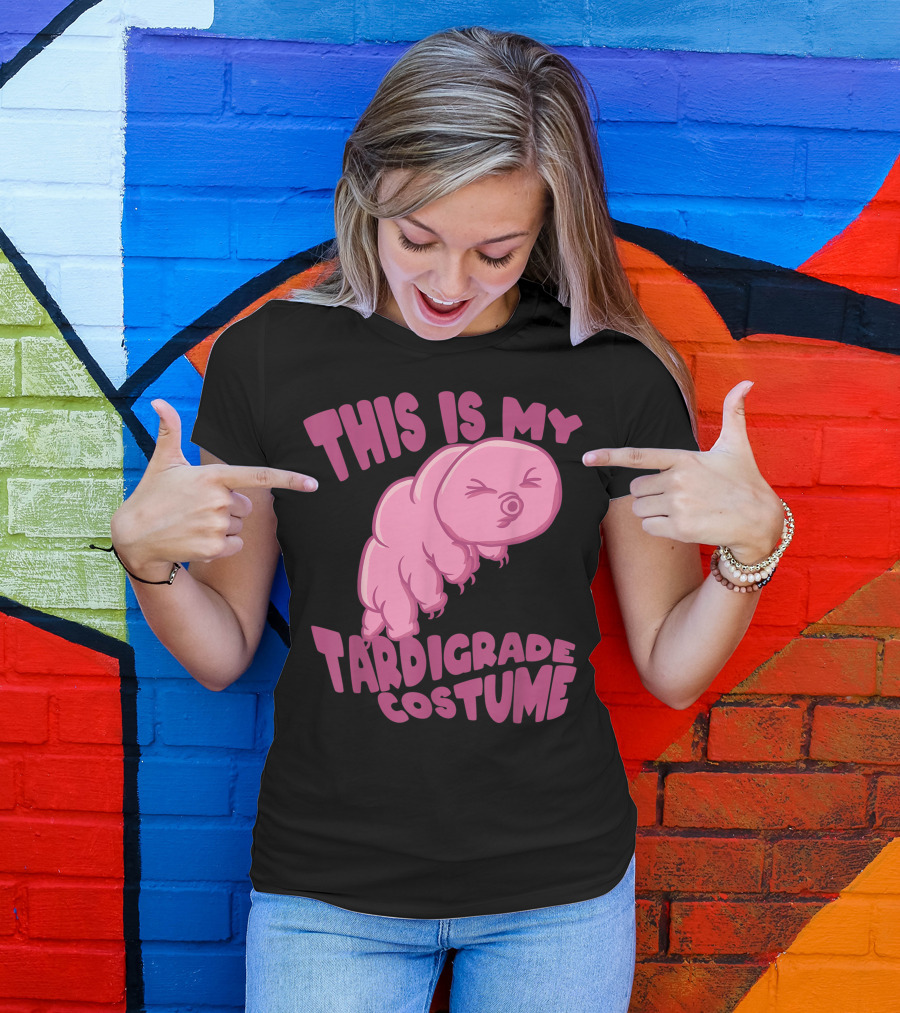 This Is My Tardigrade Costume Halloween Party Water Bear T-Shirt