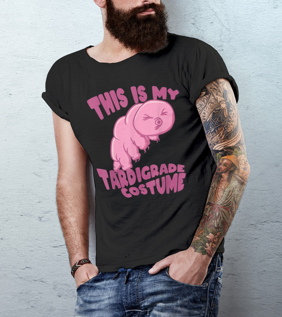 This Is My Tardigrade Costume Halloween Party Water Bear T-Shirt