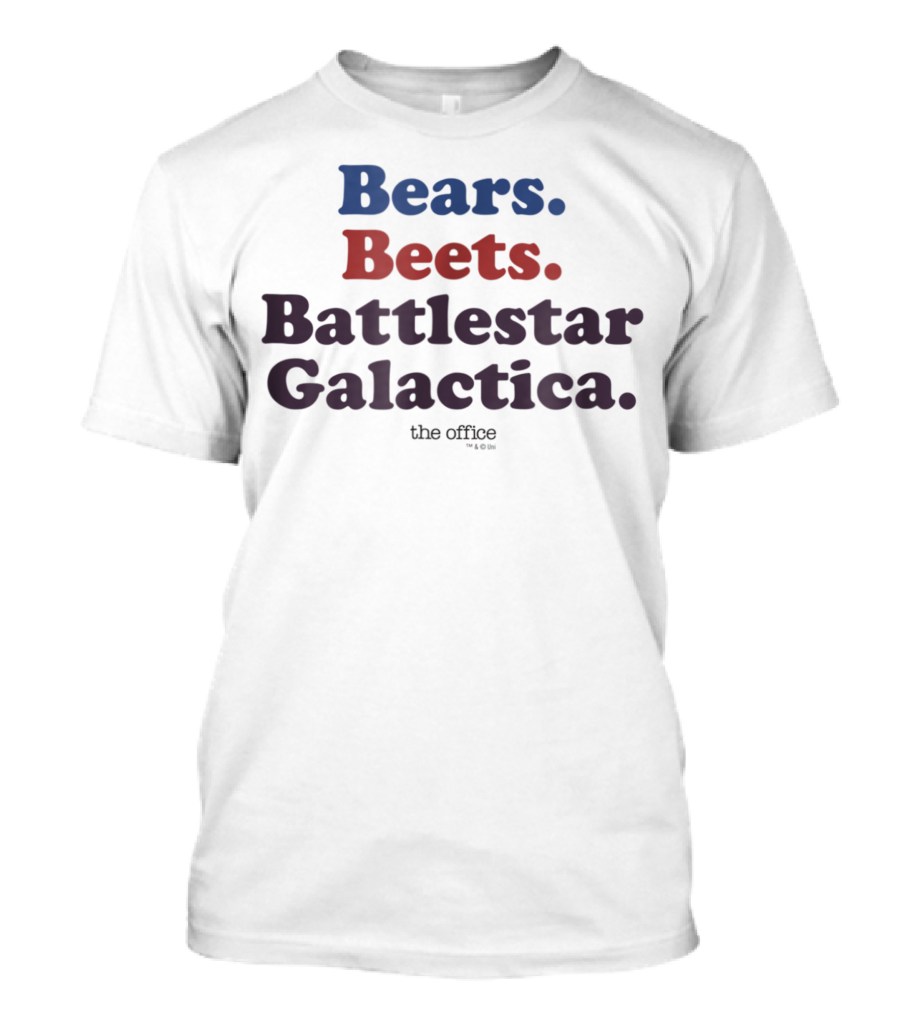 Bears Beets Battlestar Galactica The Office Fan Favorite T-Shirt