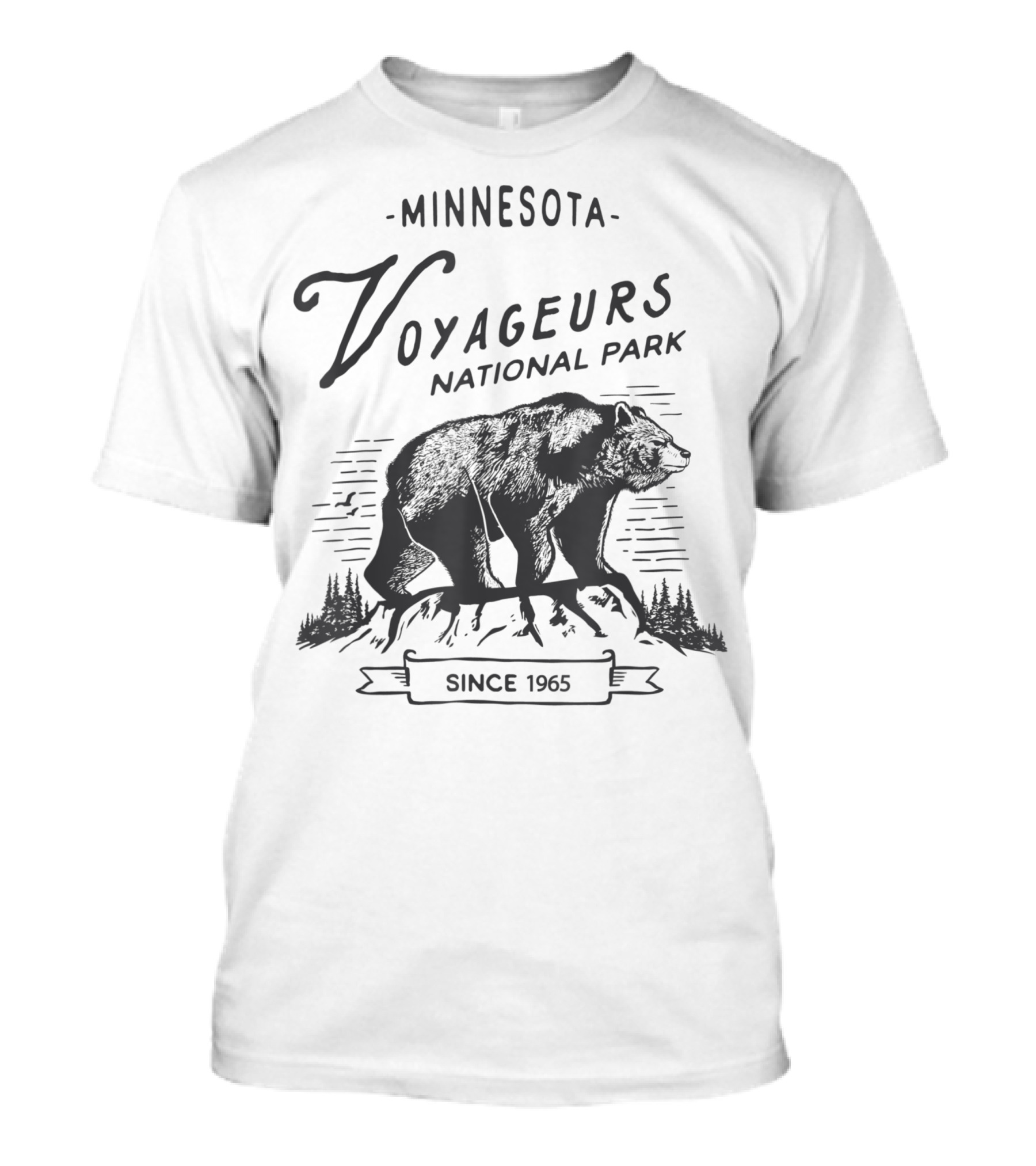 Minnesota Voyageurs National Park Bear Since 1965 T-Shirt