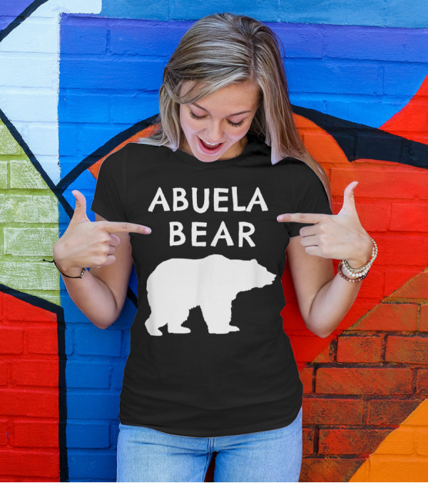 Abuela Bear For Grandma Grandparents T-Shirt