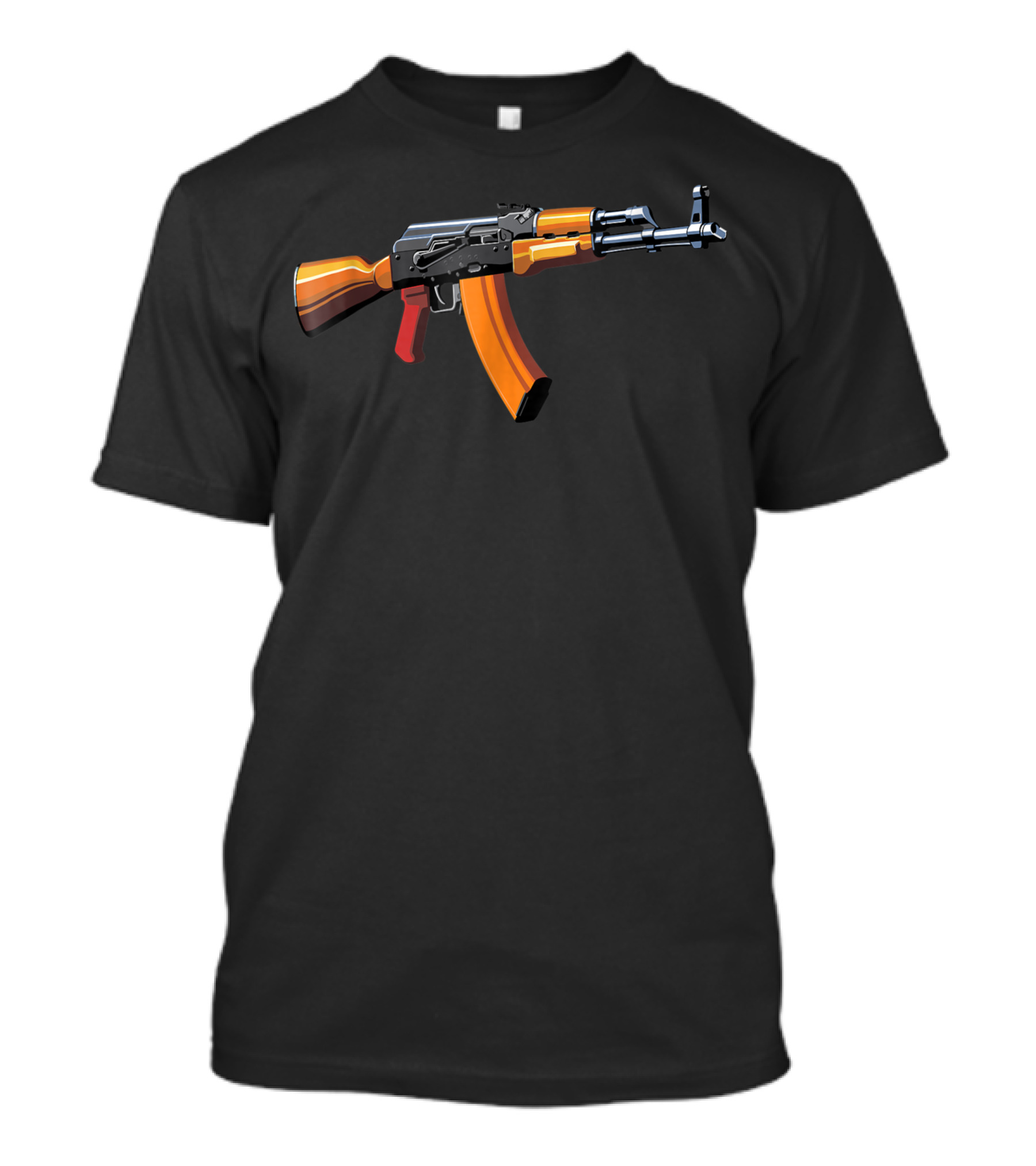 AK47 Automatic Rifle Iconic T-Shirt