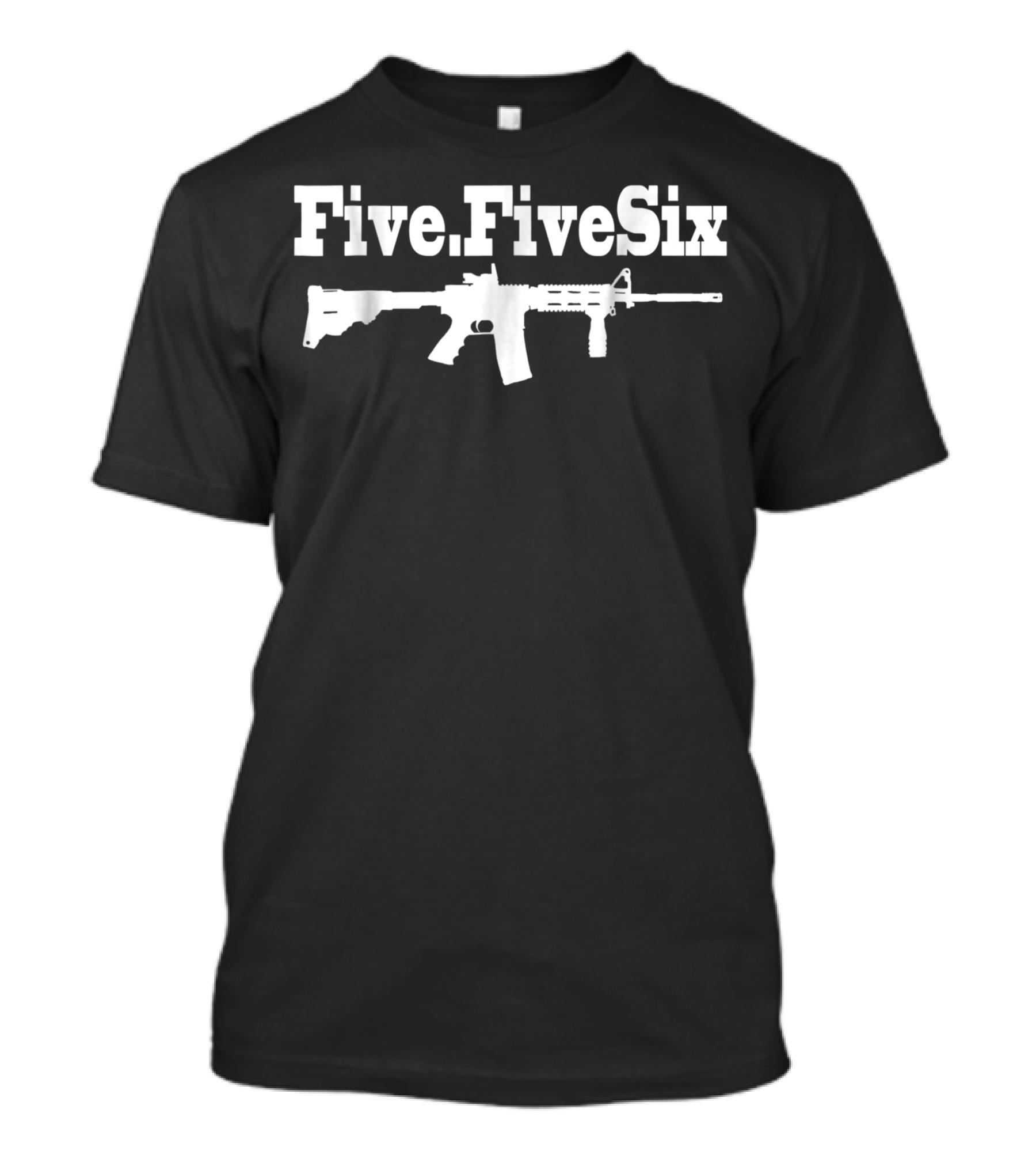 Five.FiveSix AR15 Rifle 2nd Amendment 556 T-Shirt