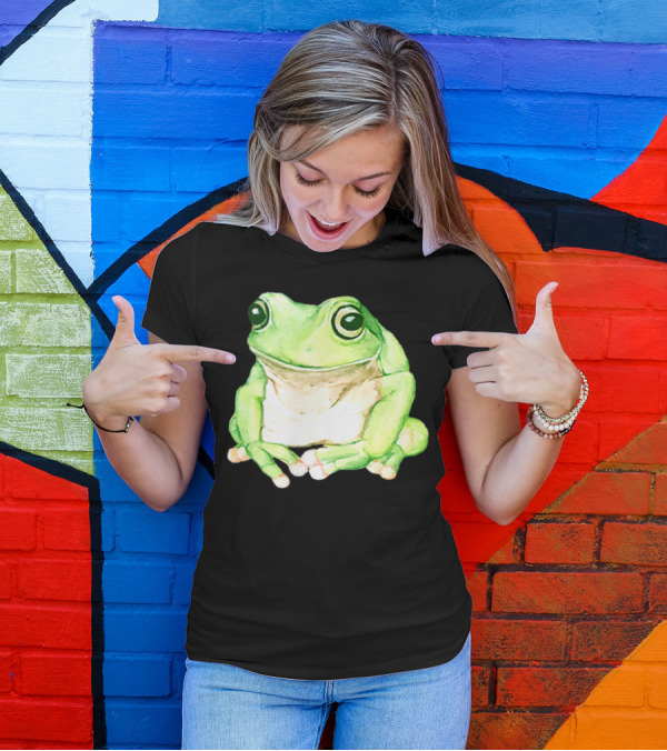 Cottagecore Aesthetic Frog T-Shirt