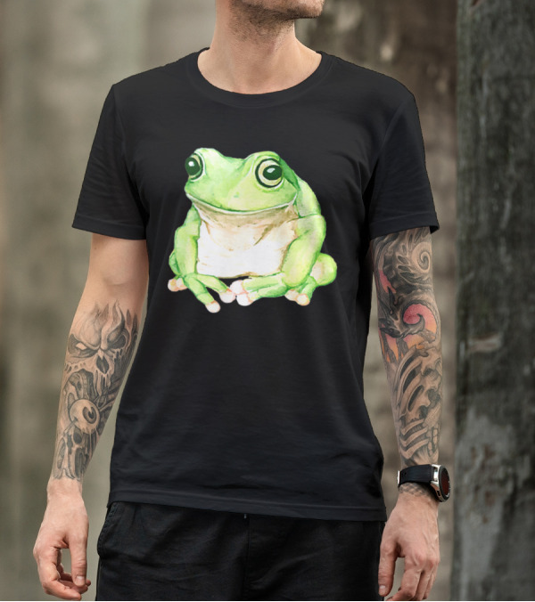 Cottagecore Aesthetic Frog T-Shirt