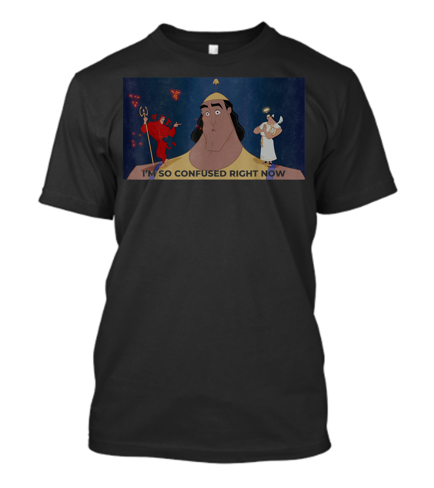 I'm So Confused Right Now Disney Emperors New Groove Kronk T-Shirt