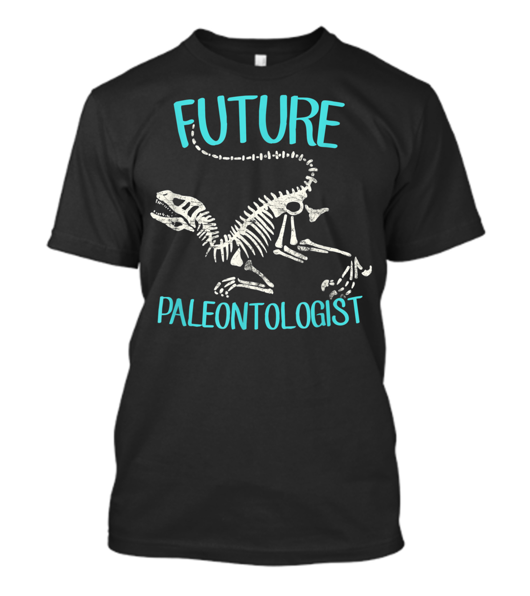 Future Paleontologist Training Kids Dinosaur Skeleton T-Shirt