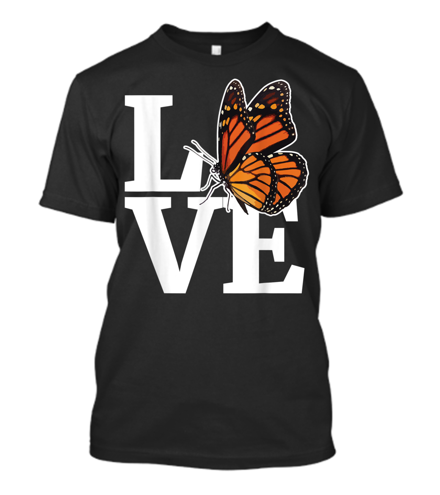 Love Monarch Butterfly Milkweed Monarch Butterflies T-Shirt