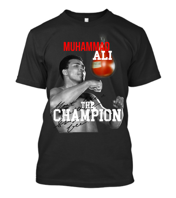 MUHAMMAD ALI Float Like A Butterfly THE CHAMPION T-Shirt