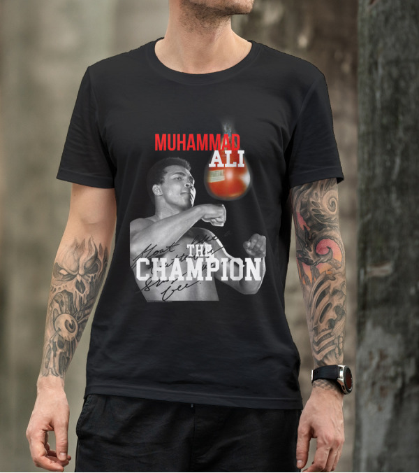 MUHAMMAD ALI Float Like A Butterfly THE CHAMPION T-Shirt