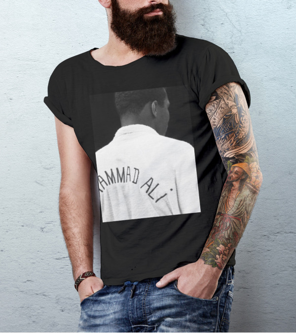 Muhammad Ali The Legend Iconic Pose Back Robe T-Shirt