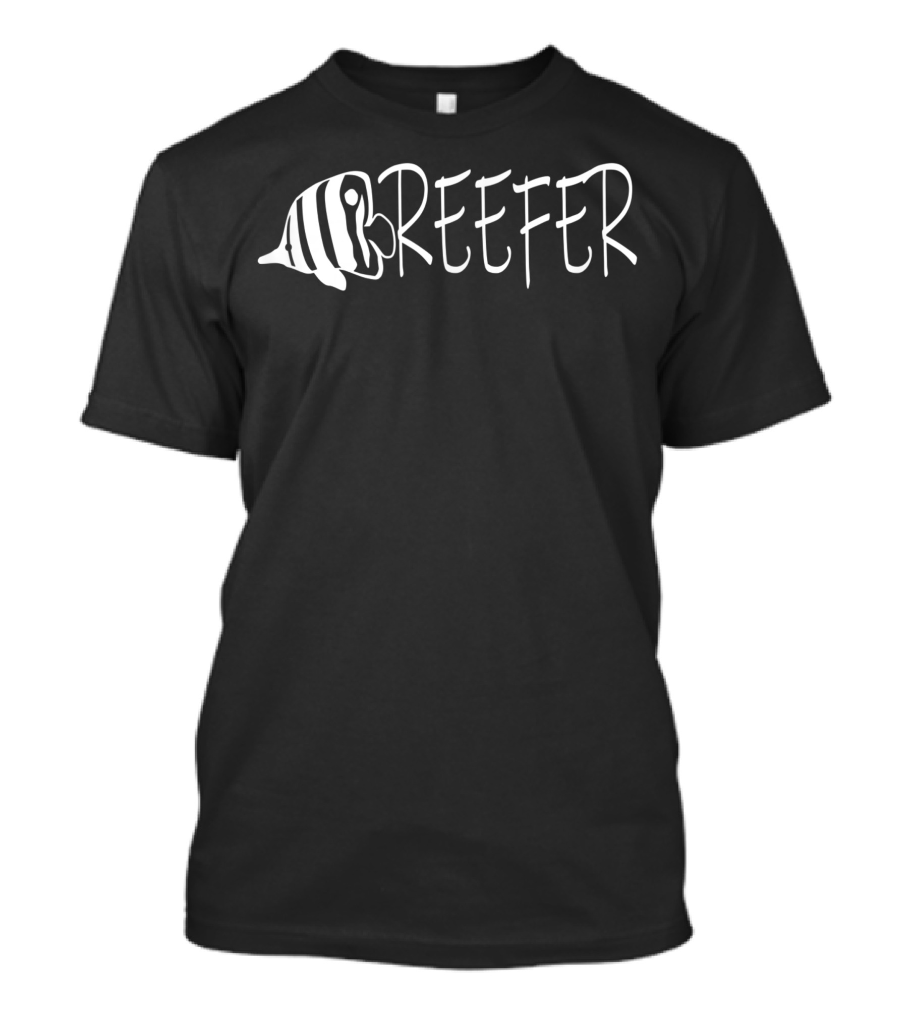 Reef Aquarist Copperband Butterfly Fish Marine Reefer T-Shirt