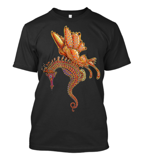 Seahorse Butterfly Emek Artman Psychedelic Animal Fusion T-Shirt