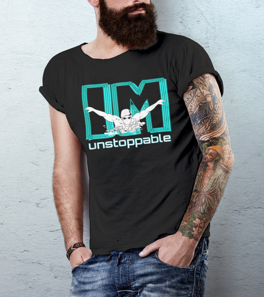 IM Unstoppable Swimmer Swim Swimming Cool Practice Proud T-Shirt