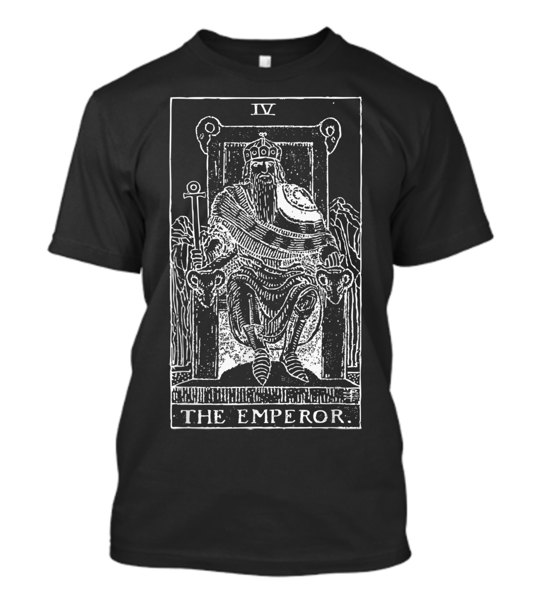 The Emperor Tarot Card IV Occult Symbolism T-Shirt