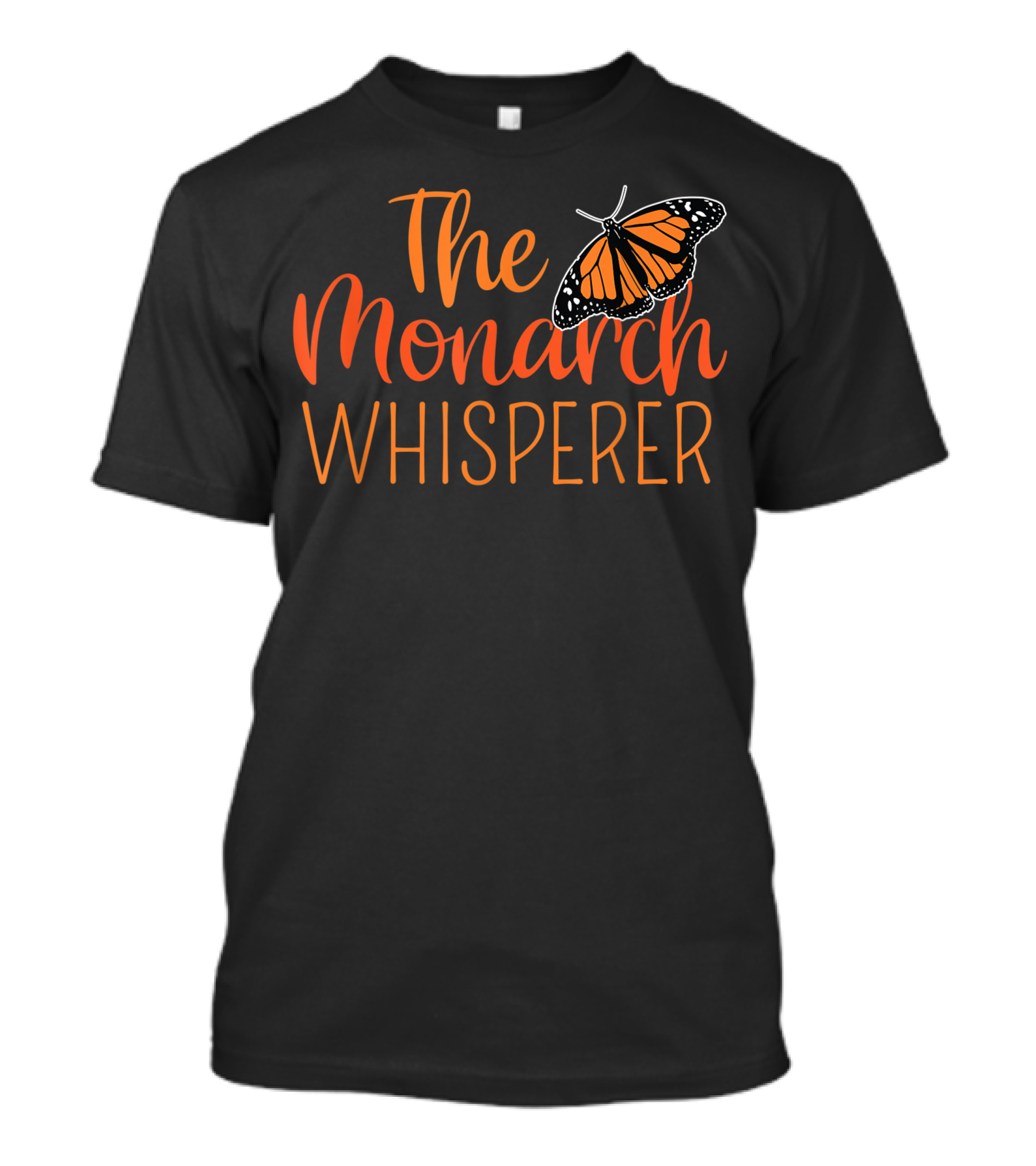 The Monarch Whisperer Butterfly Entomology T-Shirt