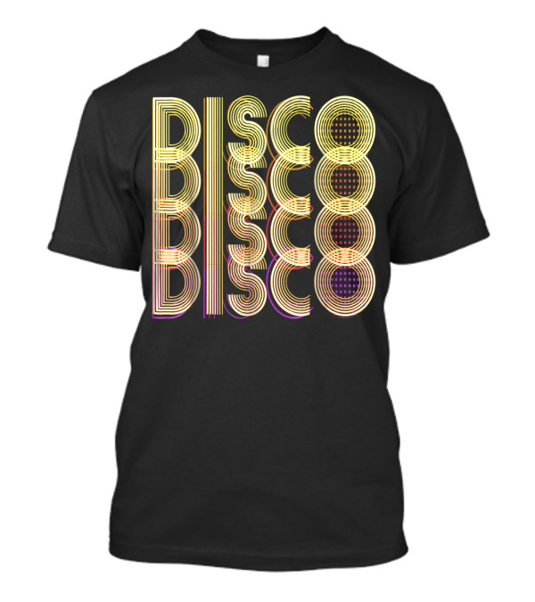 70S Disco Themed Vintage Party Wear T-Shirt