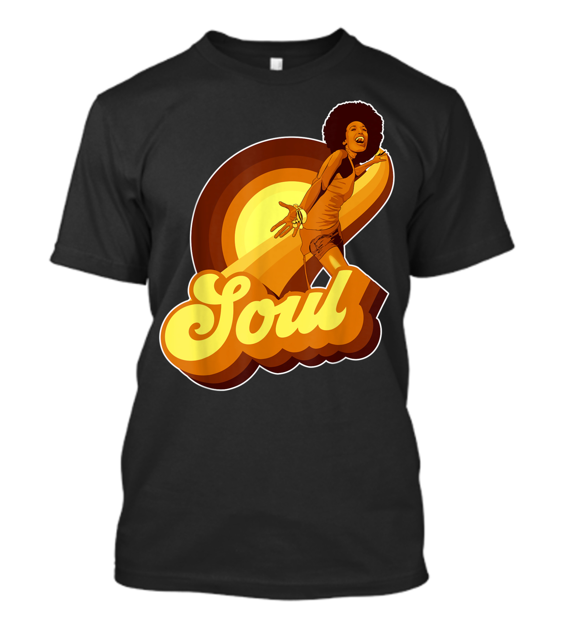 70S Funk Afro Soul Vintage Retro Groove Afrobeat T-Shirt