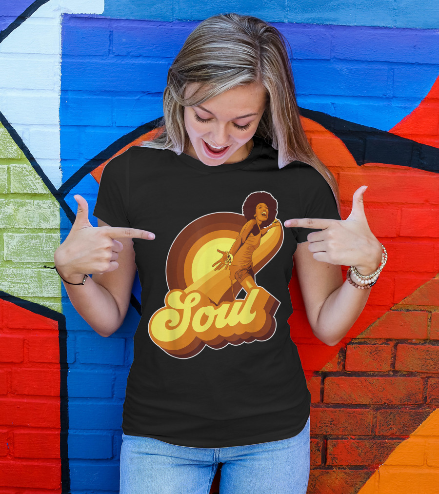 70S Funk Afro Soul Vintage Retro Groove Afrobeat T-Shirt