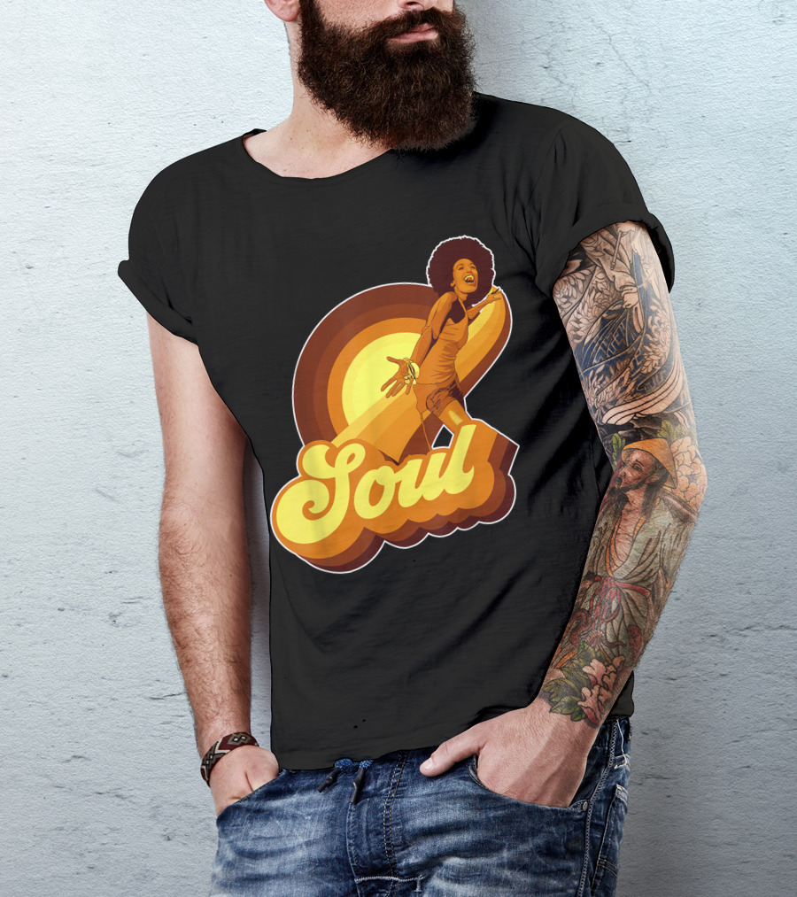 70S Funk Afro Soul Vintage Retro Groove Afrobeat T-Shirt