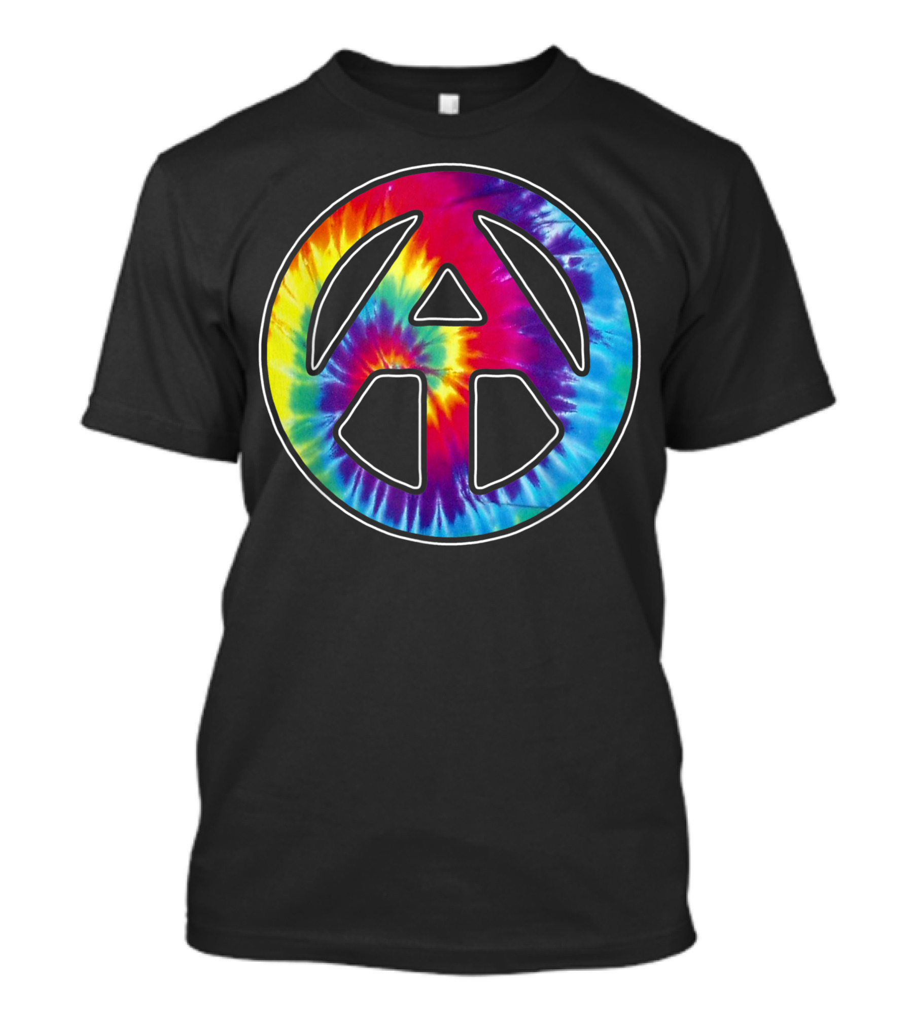 Appalachian Trail Tie Dyed Peace T-Shirt
