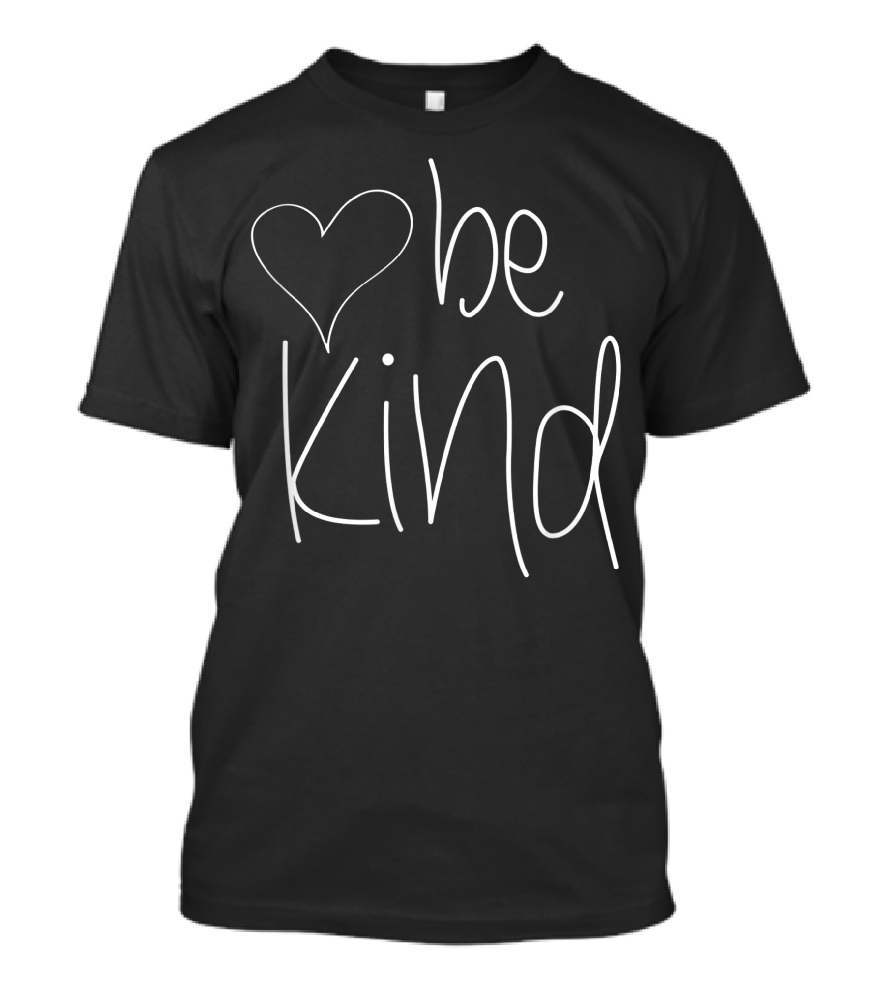Be Kind Heart Inspirational Family Message T-Shirt