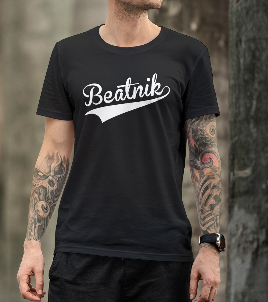 Beatnik Hipster Hippie Cool Trip Hop Rap T-Shirt