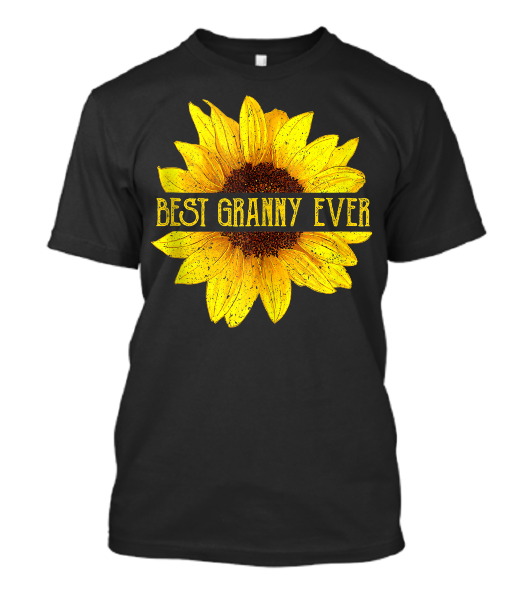 Best Granny Ever Sunflower Fun Grandma T-Shirt