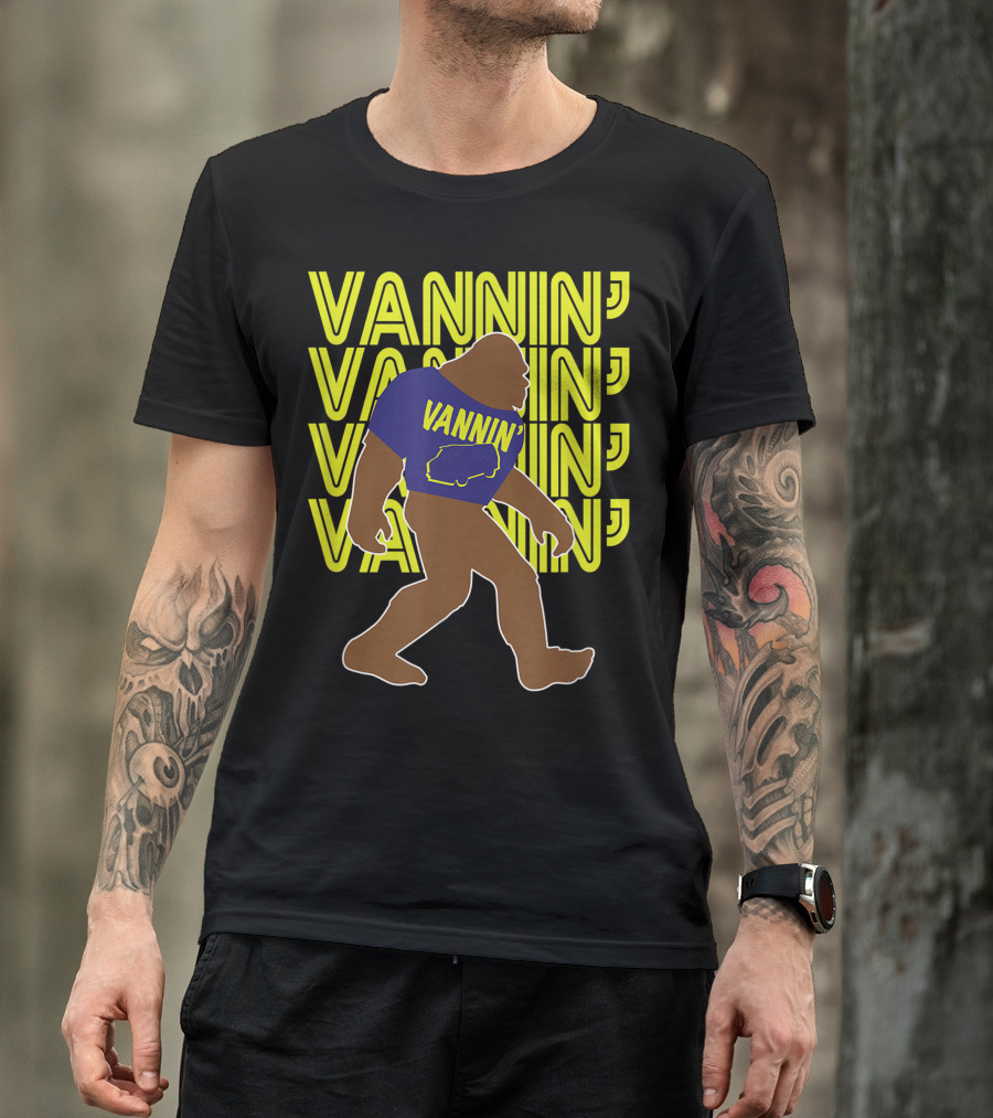 Bigfoot Vannin' Vanner Van Lifestyle T-Shirt