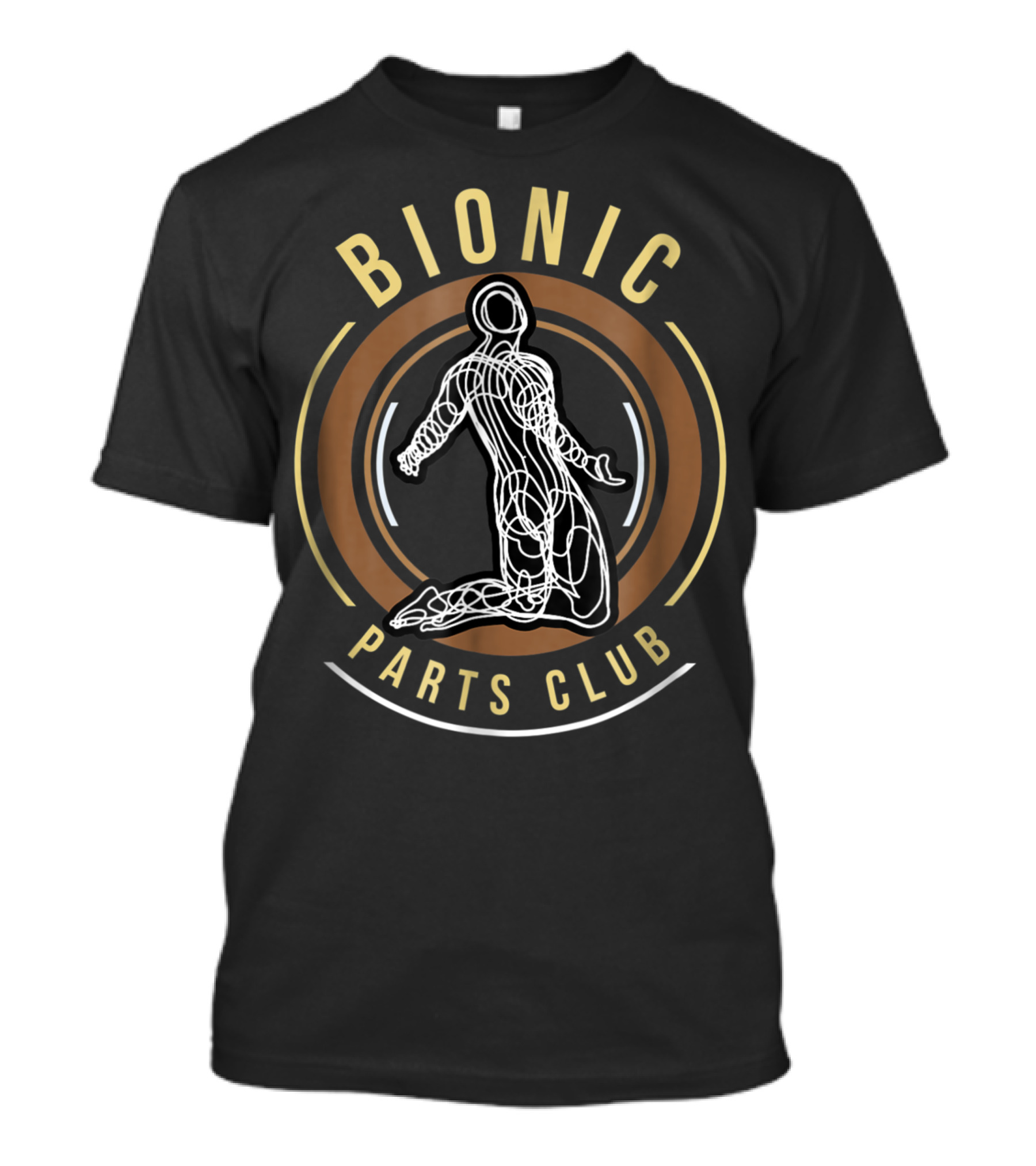Bionic Parts Club Knee Hip Replacements T-Shirt