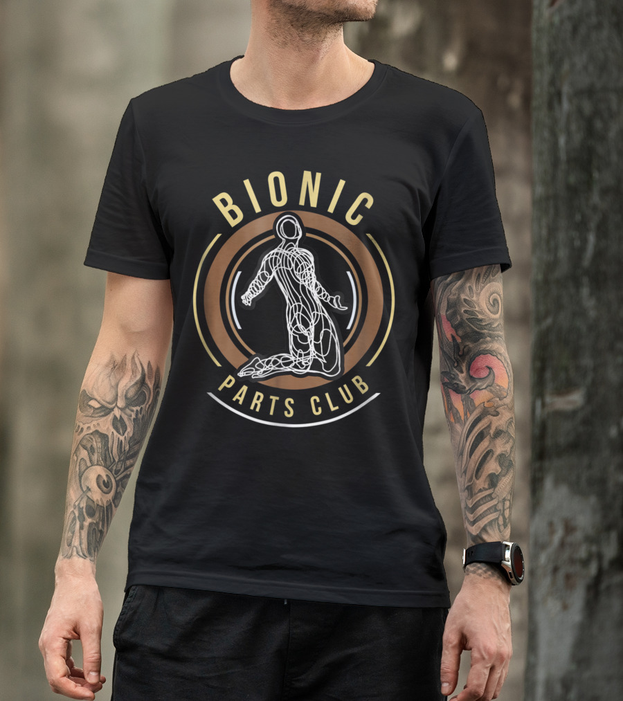 Bionic Parts Club Knee Hip Replacements T-Shirt