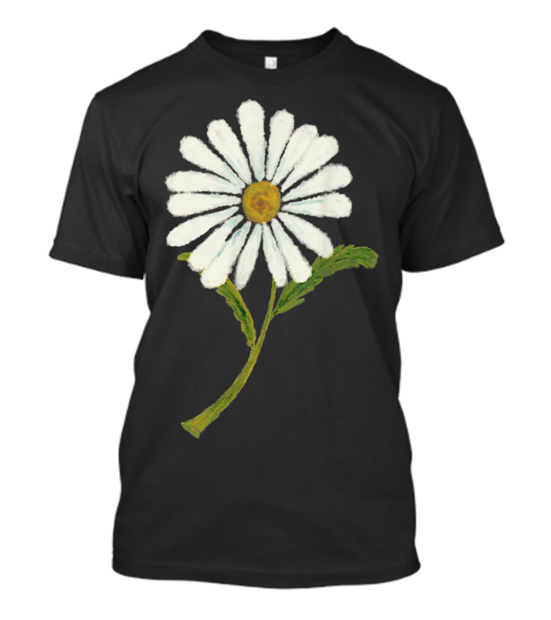 Bohemian Daisy Hippie Flower White Shasta T-Shirt