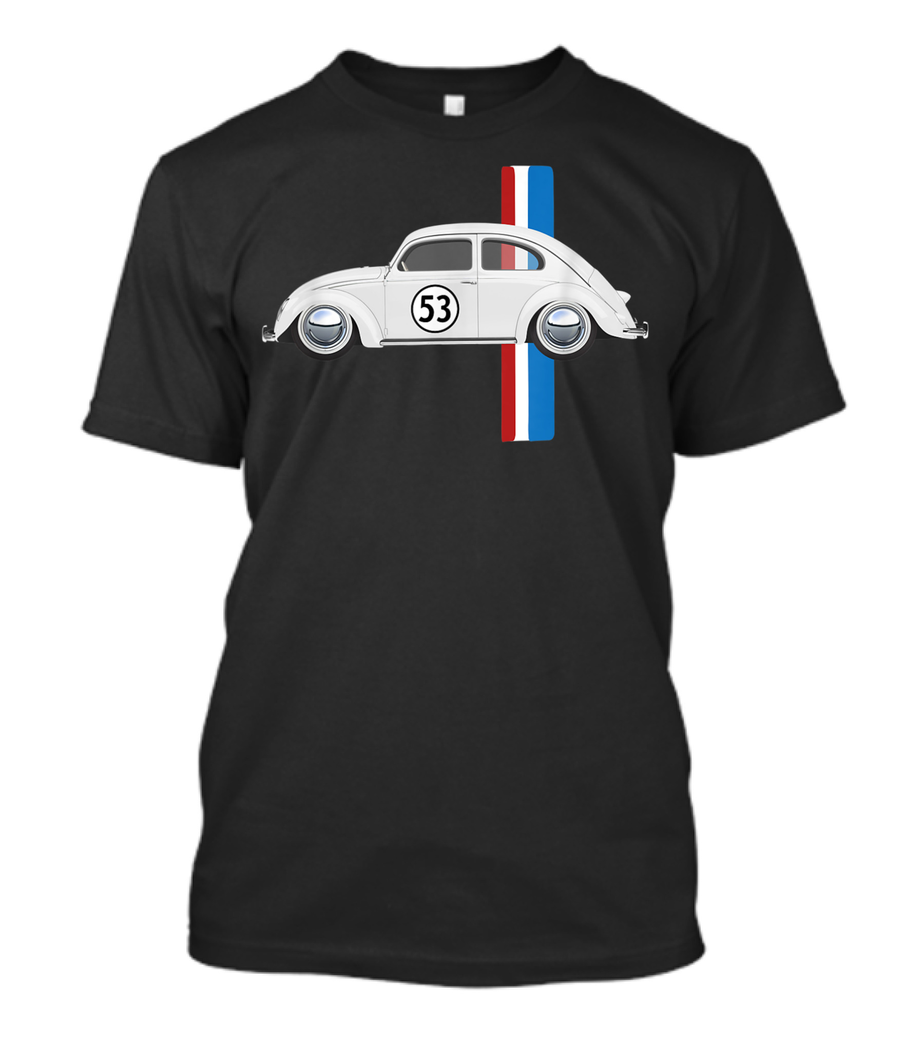 Classic Vintage Car 53 Buggy Beetle Herbie Oldtimer Retro Racing T-Shirt