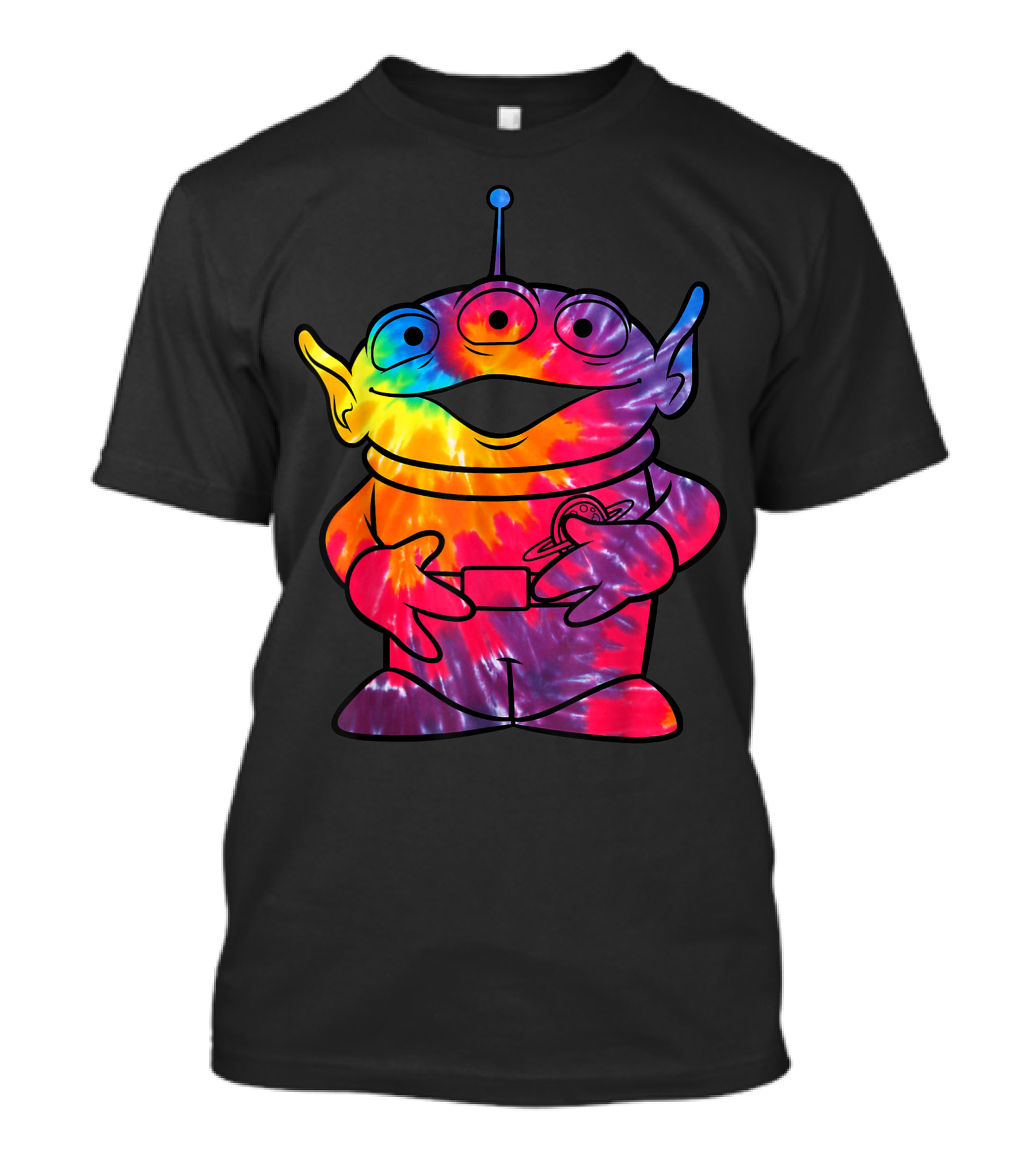 Disney Pixar Toy Story Tie Dye Alien Iconic Character T-Shirt