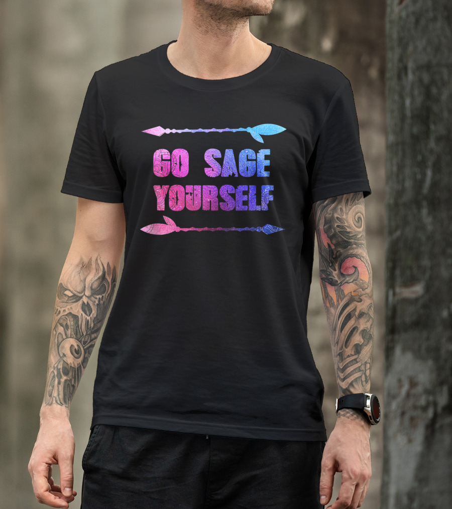 Go Sage Yourself Boho Hippie Style With Colorful Arrows T-Shirt