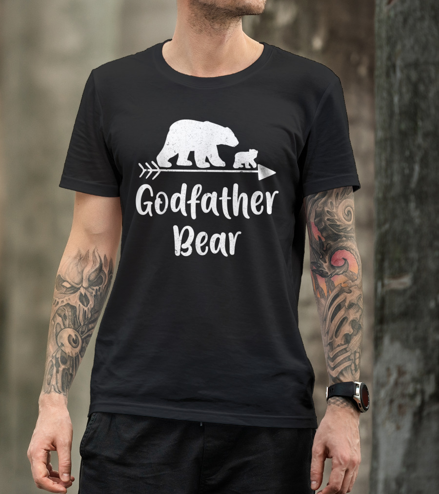 Godfather Bear Arrow Silhouette Duo T-Shirt
