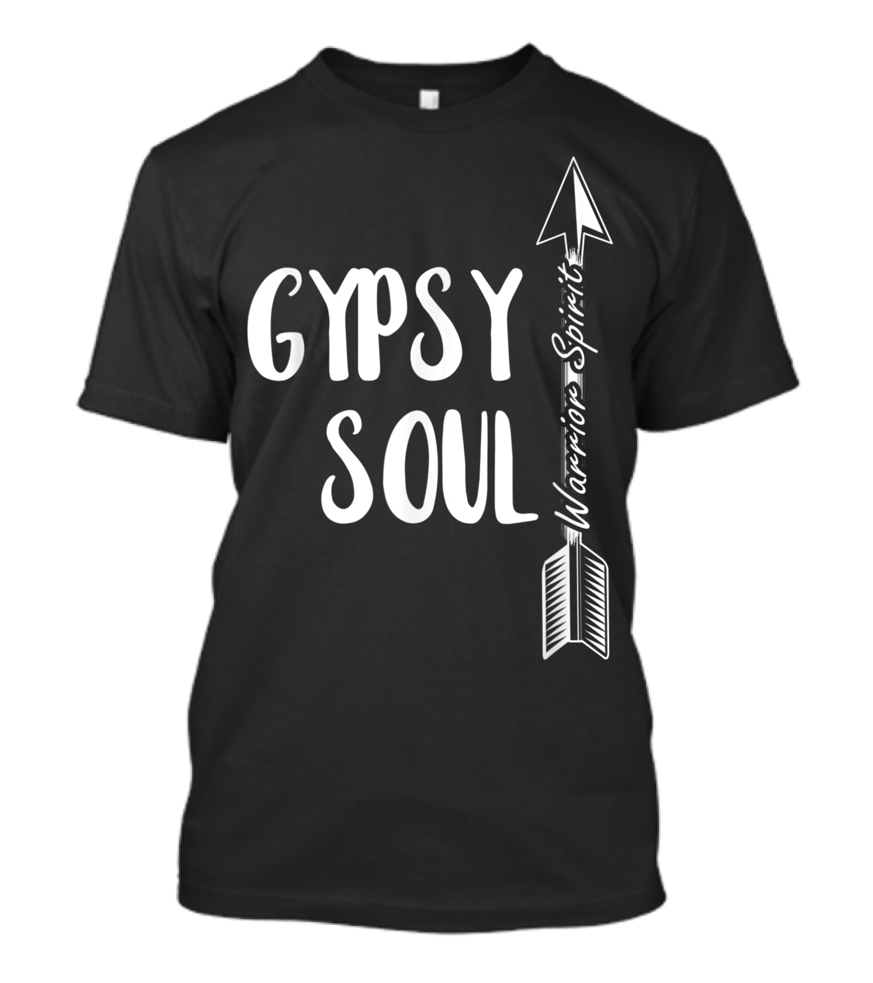Gypsy Soul Warrior Spirit Arrow Wild Heart Fun T-Shirt