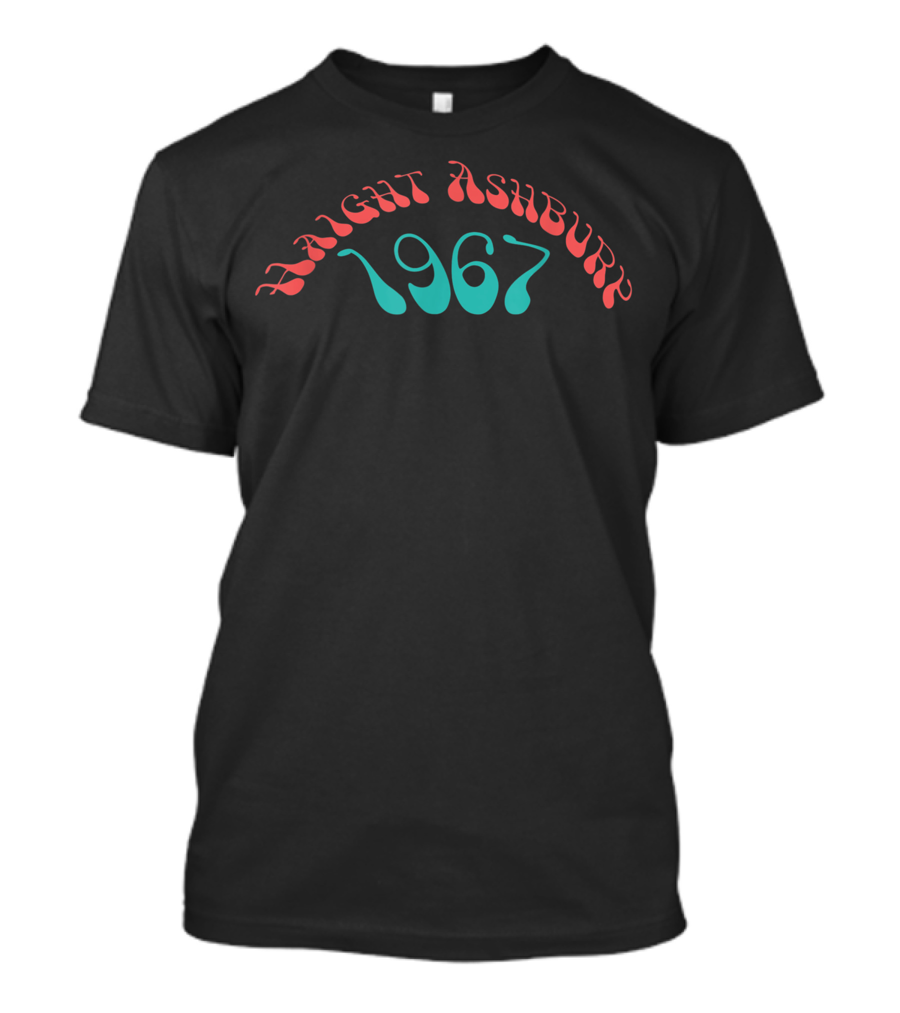 Haight Ashbury 1967 Psychedelic Hippie San Francisco T-Shirt