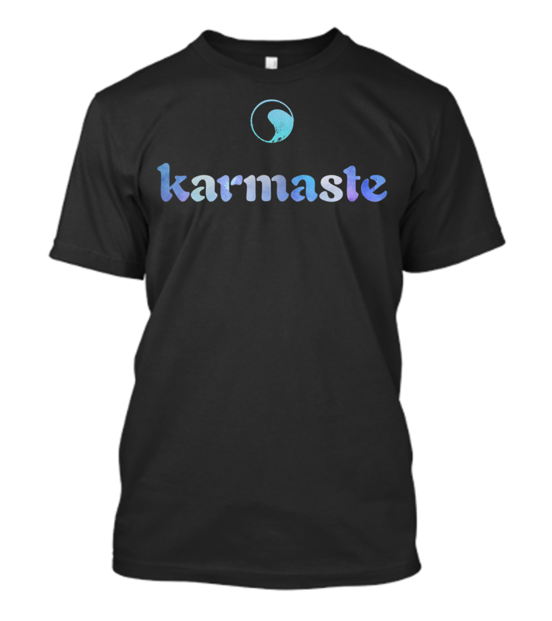 Happy Hippie Karma Namaste Yin Yang Karmaste Peace Yoga Meditation T-Shirt